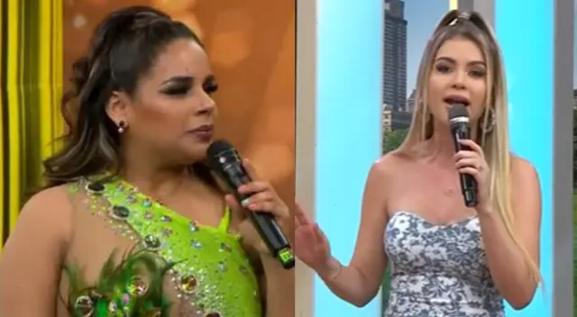 A Brunella Horna no le gustó el baile de Giuliana Rengifo A Brunella Horna no le gustó el baile de Giuliana Rengifo
