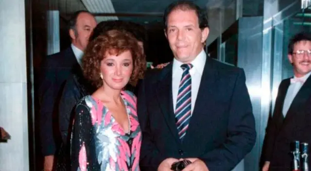 María Antonieta de las Nieves junto a su esposo Gabriel Fernández. María Antonieta de las Nieves junto a su esposo Gabriel Fernández.