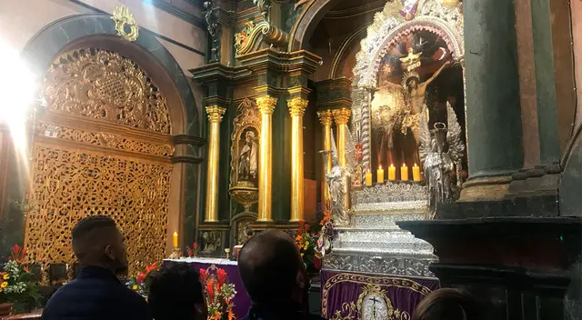 Imagen del Señor de los Milagros fue realizado por un ciudadano de Angola.