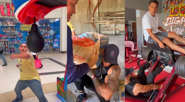 Pasaron por costal de cemento y una maquina de pesas. Pasaron por costal de cemento y una maquina de pesas.