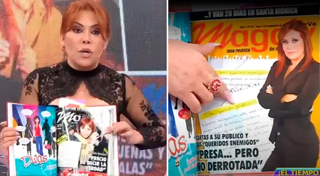 Magaly Medina recuerda su paso por la cárcel. Magaly Medina recuerda su paso por la cárcel.