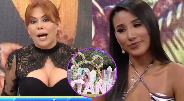 Magaly Medina no suelta a Samahara Lobatón Magaly Medina no suelta a Samahara Lobatón