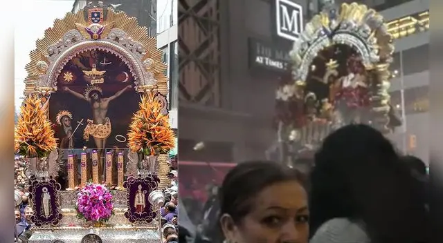 El recorrido de Señor de los Milagros cumple 50 años en Nueva York.