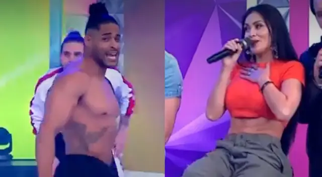 La cantante Michelle Soifer quedó 'babeando' al ver los movimientos de Erick Varias en el concurso para ganar una entregada para el concierto de Daddy Yankee. La cantante Michelle Soifer quedó 'babeando' al ver los movimientos de Erick Varias en el concurso para ganar una entregada para el concierto de Daddy Yankee.