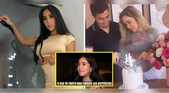 Melissa Paredes es abordada por "Amor y Fuego". Melissa Paredes es abordada por "Amor y Fuego".