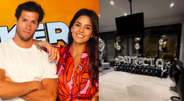 Patricio Parodi y Luciana Fuster juntos en cumpleaños Patricio Parodi y Luciana Fuster juntos en cumpleaños