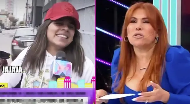 Giuliana Rengifo se ríe tras ser consultada por su carta notarial a Magaly Medina. Giuliana Rengifo se ríe tras ser consultada por su carta notarial a Magaly Medina.