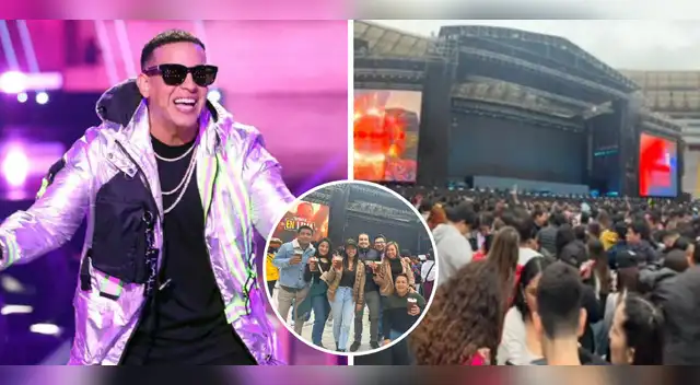 Fans de Daddy Yankee ya llenan el Estadio Nacional.