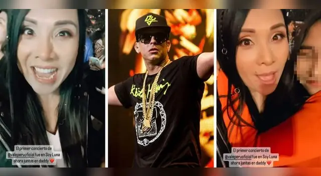 Tula Rodríguez fue al concierto de Daddy Yankee.