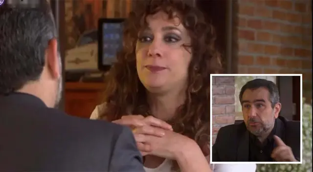 Diego Montalbán cuadra a su exesposa.