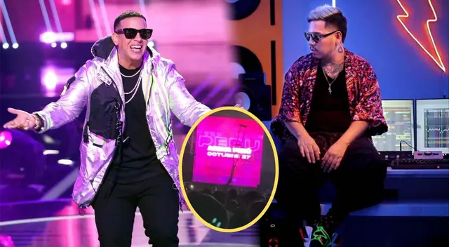 DJ Peligro y Daddy Yankee.