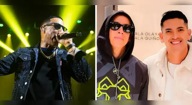 Peruano logra foto con Daddy Yankee.