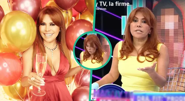 Magaly Medina se molesta EN VIVO con su producción por fallas técnicas frente a invitados: “Para variar”