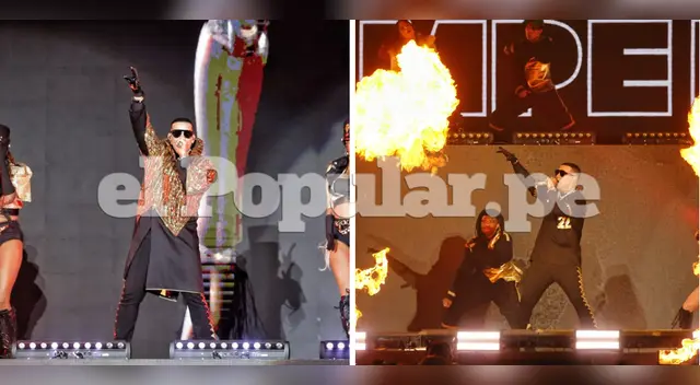 Daddy Yankee se lució en el primer concierto en Lima.