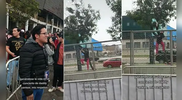 Si bien todo estaba cerrado, su creatividad le hizo ganar dinero a horas del show del artista puertorriqueño.