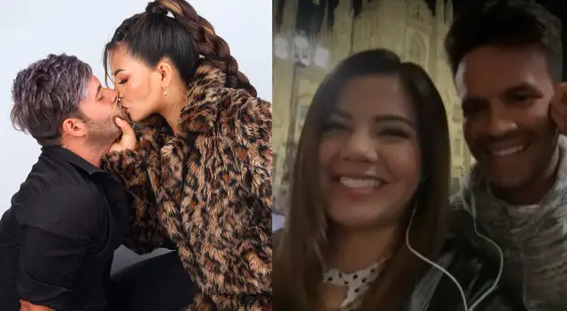 La pareja de novios Estrella Torres y Kevin Salas disfrutan de su amor visitando Italia. Así lo dieron a conocer en el programa En boca de todos.