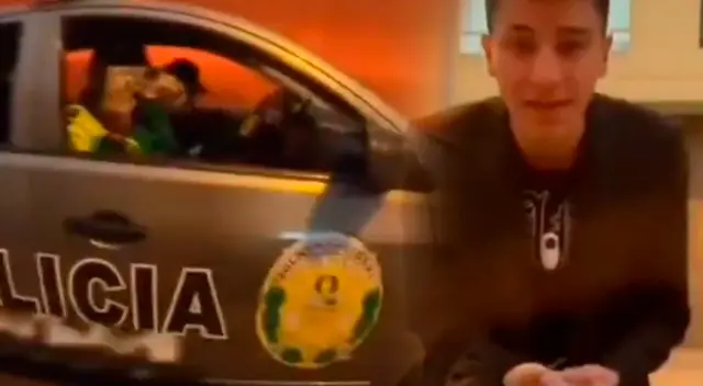 Joven quedó detenido por broma pesada.