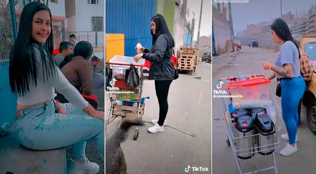 Joven venezolana se muestra orgullosa de salir adelante en Perú.