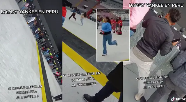 Daddy Yankee se presenta en Lima y singular video en TikTok se hizo viral. Daddy Yankee se presenta en Lima y singular video en TikTok se hizo viral.