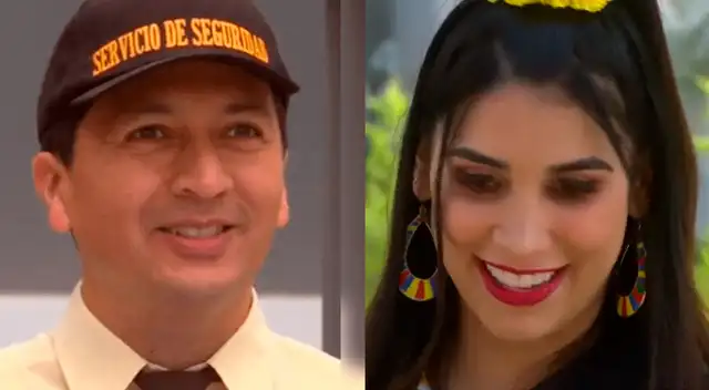 El wachiman de las Lomas, Felix Panduro, por poco y le dio un beso a Solimar, pero ella lo evito y pidió ser "panitas" primero. El wachiman de las Lomas, Felix Panduro, por poco y le dio un beso a Solimar, pero ella lo evito y pidió ser "panitas" primero.