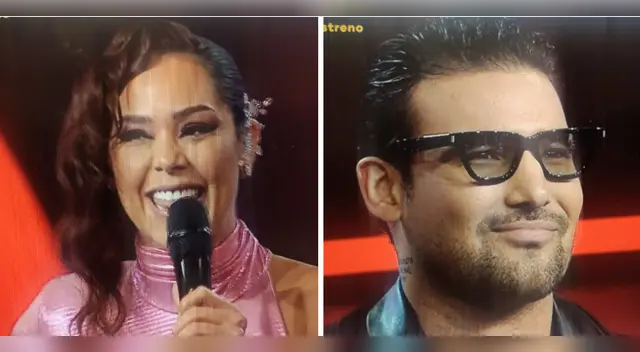 Karen Schwarz derrocha amor por Ezio Oliva en 'La Voz Senior'. Karen Schwarz derrocha amor por Ezio Oliva en 'La Voz Senior'.