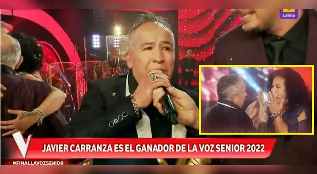 Javier Carranza ganó "La Voz Senior 2022"