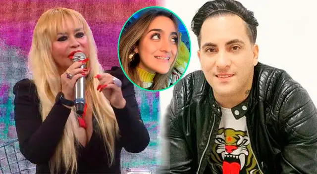 Susy Díaz arremete contra Tommy Portugal frente a su hija. Susy Díaz arremete contra Tommy Portugal frente a su hija.