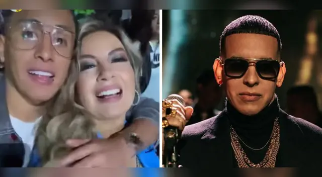 Christian Cueva estuvo en el concierto de Daddy Yankee.