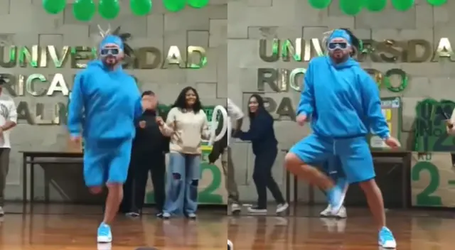 Zumba sorprende con particulares pasos de baile. Zumba sorprende con particulares pasos de baile.