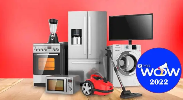 Conoce las ofertas en electrodomésticos por Cyber Wow 2022.