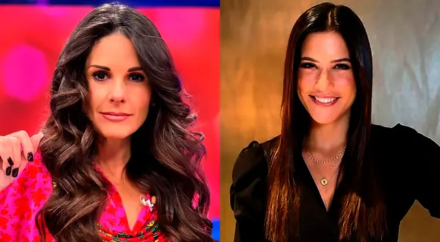 Rebeca Escribens tuvo problemas para sentarse en silla de América Espectáculos tras lucir traje de María Pía Copello. Rebeca Escribens tuvo problemas para sentarse en silla de América Espectáculos tras lucir traje de María Pía Copello.