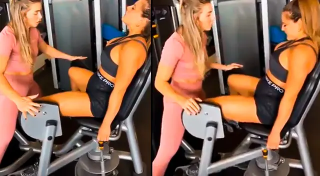 Alejandra Baigorria es entrenada por Gabrieli, novia de Fabio Agostini Alejandra Baigorria es entrenada por Gabrieli, novia de Fabio Agostini