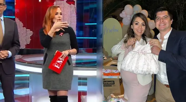 La periodista Carla Tello no puede creer el anuncio de su compañero, que Gabriella Sevilla no estaba embarazada.