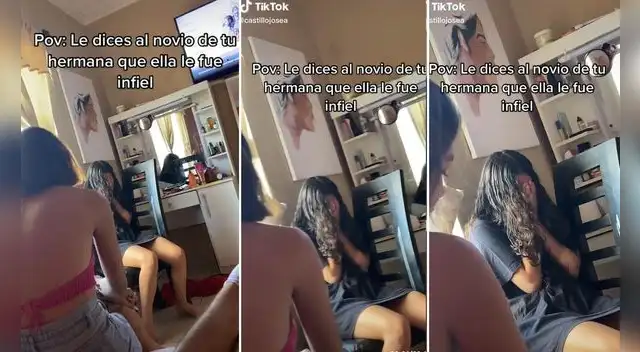 La reacción de su familiar tras enterarse que su pareja sabía la verdad se volvió tendencia en las redes sociales.