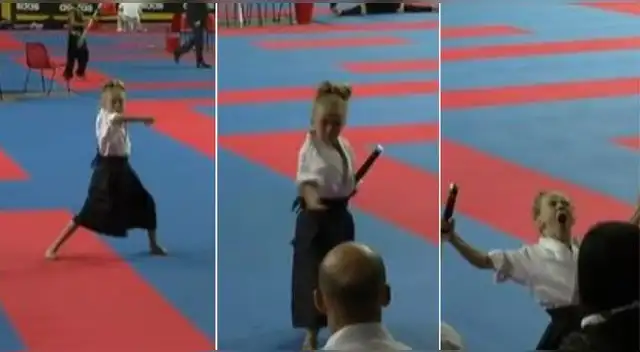La niña impactó con su presentación en Kendo y usuarios en TikTok la llenaron de halagos.