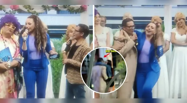 Kike Suero es troleado con Mónica Cabrejos.