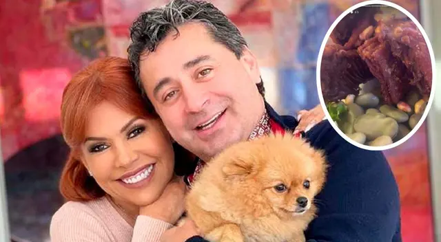 Magaly Medina revela el plato favorito de su esposo. Magaly Medina revela el plato favorito de su esposo.
