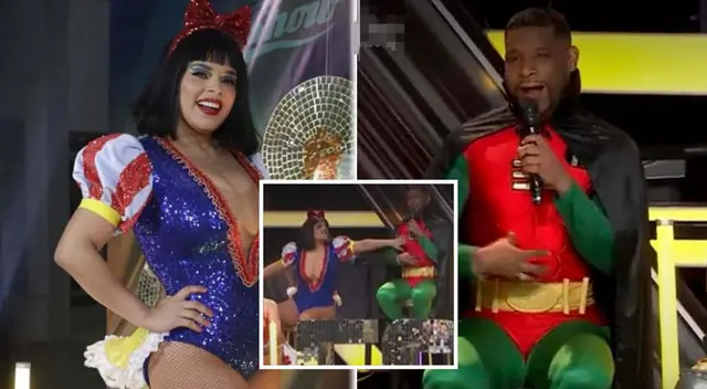 Giuliana Rengifo es troleada por Giselo.