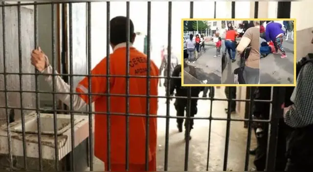 La mujer esperó a la presunta amante a las afueras de penal y la terminó agrediendo en Argentina.