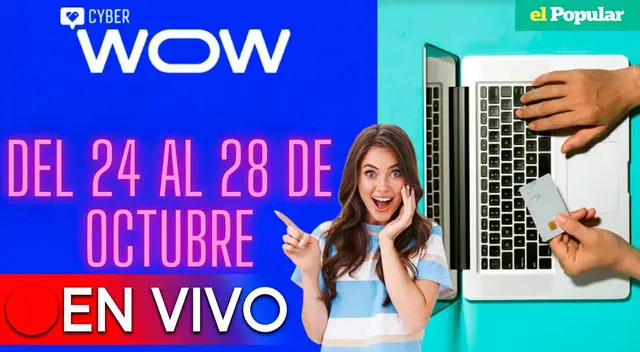 Conoce aquí todos los detalles del Cyber Wow 2022 que será desde el 24 al 28 de octubre. Conoce aquí todos los detalles del Cyber Wow 2022 que será desde el 24 al 28 de octubre.