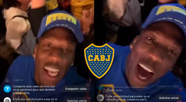 Luis Advíncula, a todo pulmón por el bicampeonato con Boca Juniors.