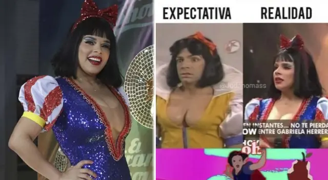 Giuliana Rengifo se vacila de las críticas y memes. Giuliana Rengifo se vacila de las críticas y memes.