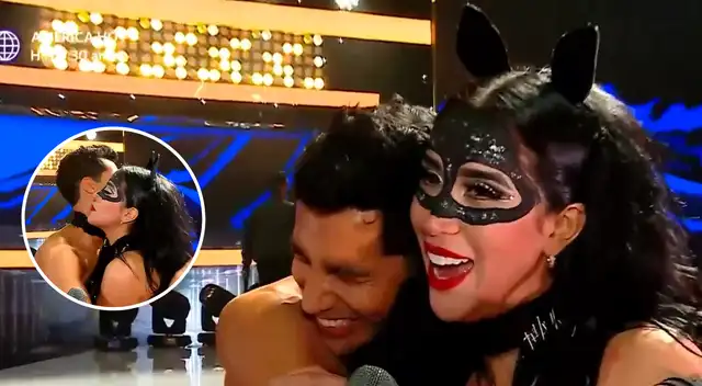 Melissa Paredes encantada con presentación de Santiago Suárez Melissa Paredes encantada con presentación de Santiago Suárez