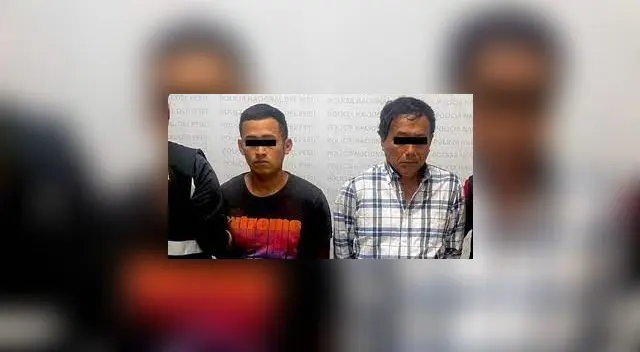 Sujetos fueron trasladados a la comisaría. Sujetos fueron trasladados a la comisaría.