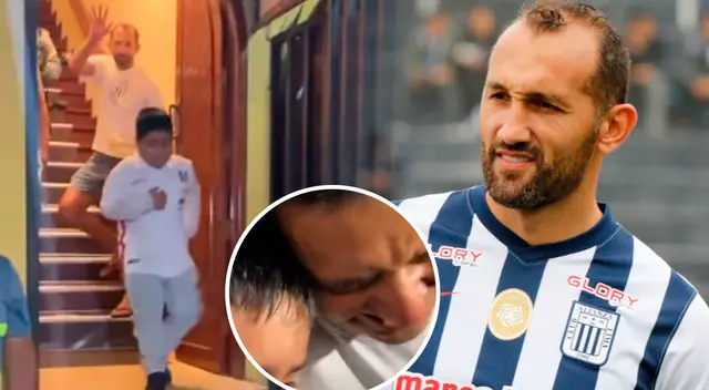 Hernán Barcos, el ídolo de los grandes y chicos en Alianza Lima. Hernán Barcos, el ídolo de los grandes y chicos en Alianza Lima.