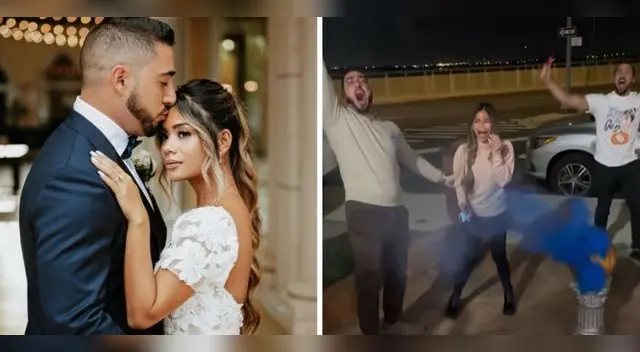 Frank Dello Russo será papá.