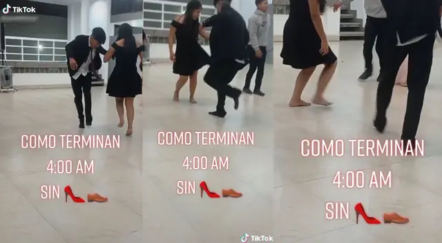 Peculiar baile de los jóvenes en TikTok generó diversas reacciones. Peculiar baile de los jóvenes en TikTok generó diversas reacciones.