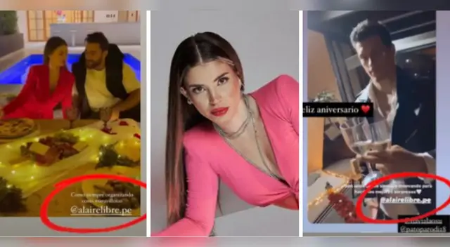 Flavia Laos usa el mismo canje.