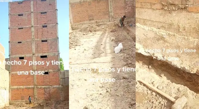 Una construcción que llamó la atención al maestro de obras.