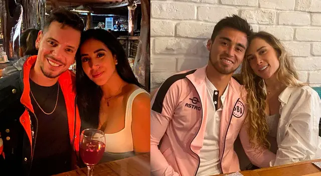 Melissa Paredes, Gato Cuba, Ale Venturo y Anthony Aranda juntos en fiesta de la hija de exesposos